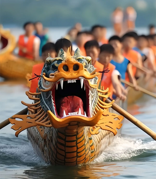 划龙舟